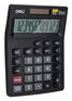 Калькулятор DELI настольный E1519A черный 12-разр.