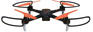 Квадрокоптер HIPER HQC-0001 SHADOW FPV 1Mpix 720p WiFi ПДУ черный/оранжевый
