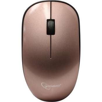 Мышь Gembird MUSW-111-RG {беспроводная, розовое золото, 2кн.+колесо-кнопка, 1200DPI, 2.4ГГц}