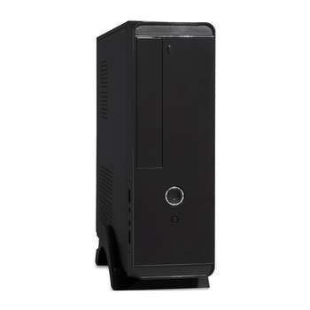 Корпус EXEGATE EX268698RUS MiniITX MI-209 Black, miniITX/mATX, <M300, 80mm>, 2*USB, Audio