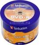 Оптический диск Verbatim Диск DVD-R 4.7Gb 16x wagon wheel