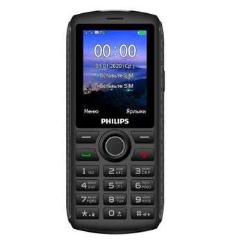 Смартфон Philips Xenium E218 Dark Grey