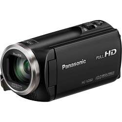 Видеокамера Panasonic HC-V260 черный {2.7", 4224 x 2376, 2.2Mpx, 50x ZOOM, AVCHD Progressive, iFrame/MP4, SD, SDHC,SDXC} HC-V260EE-K