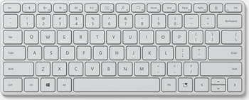 Клавиатура Microsoft 21Y-00041 Designer Compact Keyboard Monza механическая серый USB Multimedia Ergo