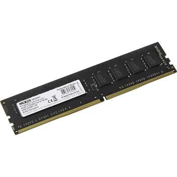 Оперативная память AMD DDR4 DIMM 8GB R748G2133U2S-UO PC4-17000, 2133MHz
