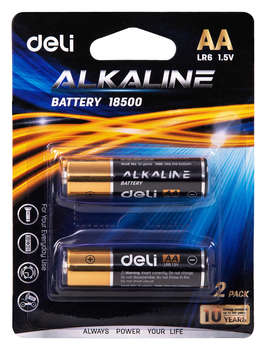 Аккумулятор DELI Батарея E18500 AA  блистер