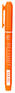Маркер DELI Текстовыделитель EU010-OR скошенный пиш. наконечник 1-4мм оранжевый