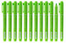 Маркер DELI Текстовыделитель EU010-GN скошенный пиш. наконечник 1-4мм зеленый