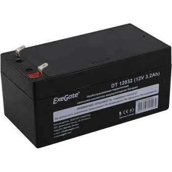 Аккумулятор для ИБП EXEGATE EX282958RUS Аккумуляторная батарея DT 12032