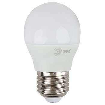 Лампа ЭРА Б0029044 Лампочка светодиодная STD LED P45-9W-840-E27 E27 / Е27 9Вт шар нейтральный белый свет