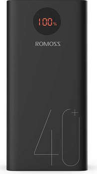 Аксессуар для планшета Romoss PEA40 40000mAh 3A QC 2xUSB черный