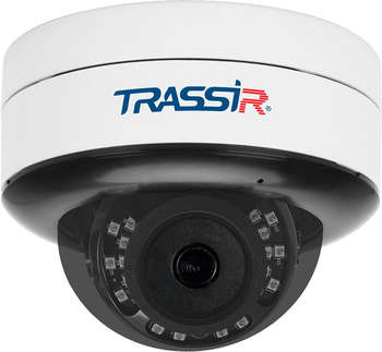 Камера видеонаблюдения TRASSIR IP TR-D3121IR2 v6 3.6-3.6мм цв. корп.:белый