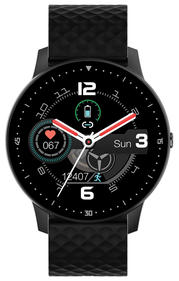 Умные часы, браслет Digma Смарт-часы Smartline D3 1.3" TFT корп.черный рем.черный
