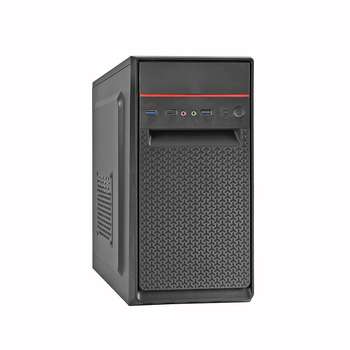 Корпус EXEGATE EX283061RUS Minitower BAA-107U Black, mATX, <AAA350, 80mm>, 1*USB+2*USB3.0, Audio