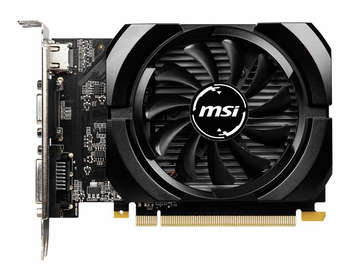 Видеокарта MSI GeForce GT 730 4096Mb 64 GDDR3 1006/1800 DVIx1 HDMIx1 CRTx1 HDCP Ret N730K-4GD3/OCV1