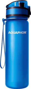 Фильтр для воды АКВАФОР Водоочиститель Бутылка синий 0.5л.