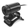 Веб-камера CBR CW 830M Black, с матрицей 0,3 МП, разрешение видео 640х480, USB 2.0, встроенный микрофон, ручная фокусировка, крепление на мониторе, длина кабеля 1,4 м, цвет чёрный