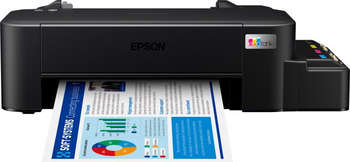 Струйный принтер Epson Принтер струйный L121  A4 черный