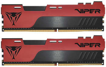 Оперативная память Patriot DDR4 2x8Gb 3200MHz PVE2416G320C8K Viper Elite II RTL Gaming PC4-25600 CL18 DIMM 288-pin 1.35В kit