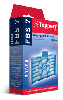 Аксессуар для пылесоса TOPPERR Предмоторный фильтр FBS7 1194