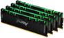 Оперативная память Kingston Память DDR4 4x8Gb 3200MHz KF432C16RBAK4/32 Fury Renegade RGB RTL Gaming PC4-25600 CL16 DIMM 288-pin 1.35В single rank с радиатором Ret