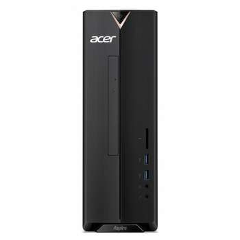 Компьютер, рабочая станция Acer Aspire XC-830 [DT.BE8ER.002] Black SFF {Cel J4025/4Gb/128Gb SSD/Linux}
