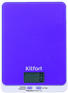 Кухонные весы KITFORT Весы кухонные электронные КТ-803-6 макс.вес:5кг фиолетовый