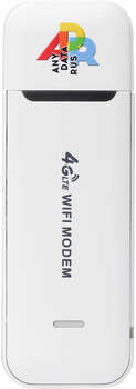 Модем NONAME 3G/4G Anydata W150 USB Wi-Fi Firewall +Router внешний белый