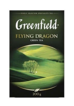 Чай Greenfield зеленый 200гр карт/уп.