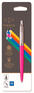 Ручка PARKER шариков. Jotter Color  розовый M син. черн. блистер