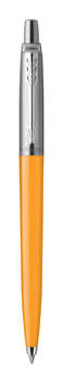 Ручка PARKER шариков. Jotter Original K60 2013C  Marigold оранжевый/серебристый M син. черн. подар.кор. сменный стержень 1стерж. кругл. 1цв. 1 ручка/Подарочный футляр серебристый