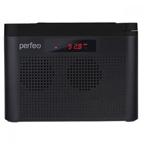Радиоприемник Perfeo цифровой ТАЙГА FM+ 66-108МГц/ MP3/ встроенный аккум,USB/ черный  [PF_C4939]