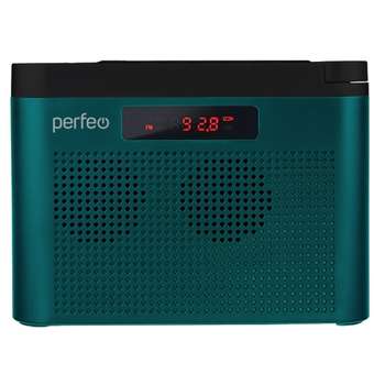 Радиоприемник Perfeo цифровой ТАЙГА FM+ 66-108МГц/ MP3/ встроенный аккум,USB/морской синий  [PF_C4942]