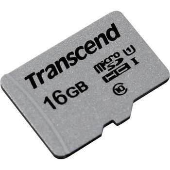 Карта памяти Transcend Micro SecureDigital 16Gb  TS16GUSD300S {MicroSDHC Class 10 UHS-I}