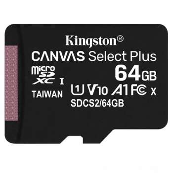 Карта памяти Kingston Micro SecureDigital 64Gb SDCS2/64GBSP {MicroSDHC Class 10 UHS-I}