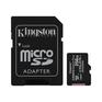 Карта памяти Kingston Micro SecureDigital 256Gb SDCS2/256GB {MicroSDXC Class 10 UHS-I, SD adapter}
