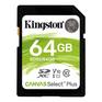 Карта памяти Kingston SecureDigital 64Gb SDS2/64GB {SDXC Class 10, UHS-I}