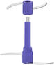 Измельчитель KITFORT электрический КТ-3050-1 1.5л. 400Вт белый/фиолетовый