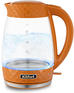 Чайник/Термопот KITFORT Чайник электрический КТ-6123-4 2л. 2200Вт оранжевый корпус: стекло/металл/пластик