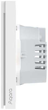 Устройство (умный дом) Aqara Умный выключатель H1 EU 2-хкл. с нейтралью белый