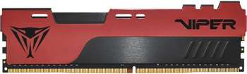 Оперативная память Patriot Память DDR4 8Gb 2666MHz PVE248G266C6 Viper EliteII RTL Gaming PC4-21300 CL16 DIMM 288-pin 1.2В с радиатором Ret