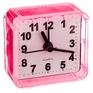 Акустическая система Perfeo Quartz часы-будильник "PF-TC-001", квадратные 5,5*5,5 см, красные