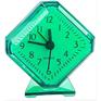 Акустическая система Perfeo Quartz часы-будильник "PF-TC-002", ромб. 7,5*8,5 см, зелёные