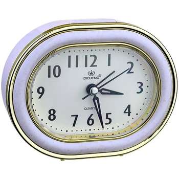 Акустическая система Perfeo Quartz часы-будильник "PF-TC-017", овальные 10,5*12,5 см, подсветка, синие