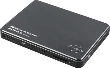 Проигрыватель DVD SUPRA DVS-208X черный (УЦЕНКА)