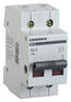 Автоматический выключатель IEK Выключатель Generica MNV15-2-063 63A 2П 400В 2мод белый