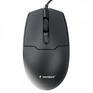 Мышь Gembird MOP-430 черный, USB, {проводной, 3кл+колесо-кнопка, 1000/1600 DPI, 1,5 м}