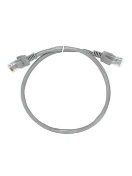 Патч-корд TVCOM Кабель CAT5E UTP 0.5M GREY NP511-0.5 TV-COM