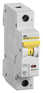 Автоматический выключатель IEK Выключатель автоматический MVA31-1-020-C 20A тип C 6kA 1П 230В 1мод белый