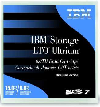 Хранилище данных IBM Ultrium LTO7 Tape Cartridge - 6TB with Label  38L7302L